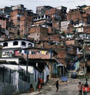 Favela a Salvador de Bahia.